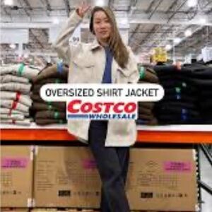 Banana Republic Ladies Oversize Shirt jacket Size-XL Costco Viral Trend